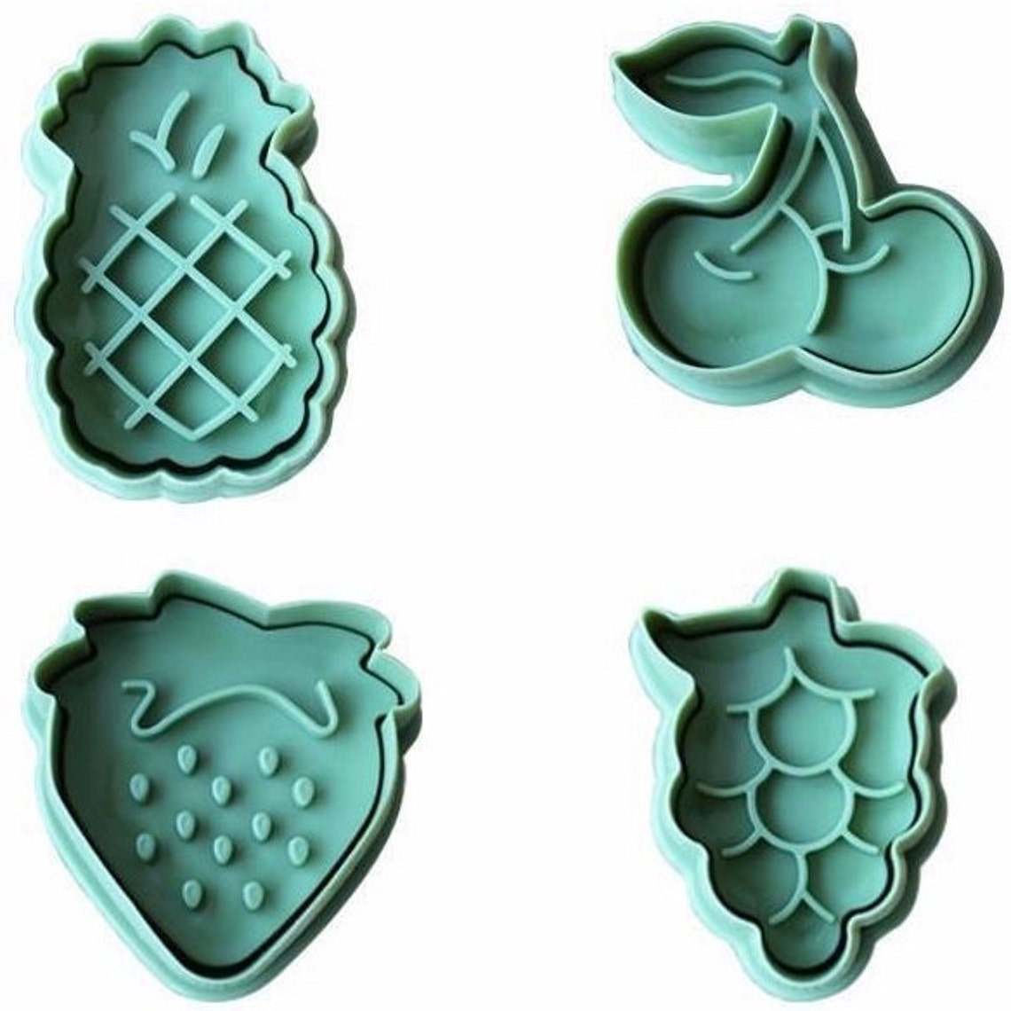 Fondant Fruit Shape Mold Cake Cutter Cookies Sugarcraft - Etsy
