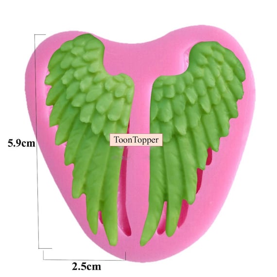 Angel Wings shape Silicone 3D Mold Cookware Dining Bar Non-Stick Cake Decorating fondant soap mold
