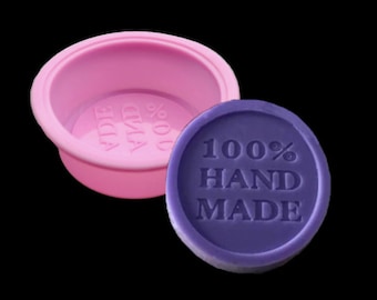 Handmade Soap Silicone Mold 100% Natural Round Chocolate Cake And Pastry Kitchen Prototyping Tool Cookie
