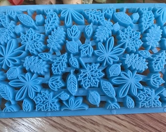 Molde de impresión de plástico con hojas de sello de Fondant, cortador de pasteles, galletas, cortador de Fondant, molde en relieve, herramientas de decoración de boda
