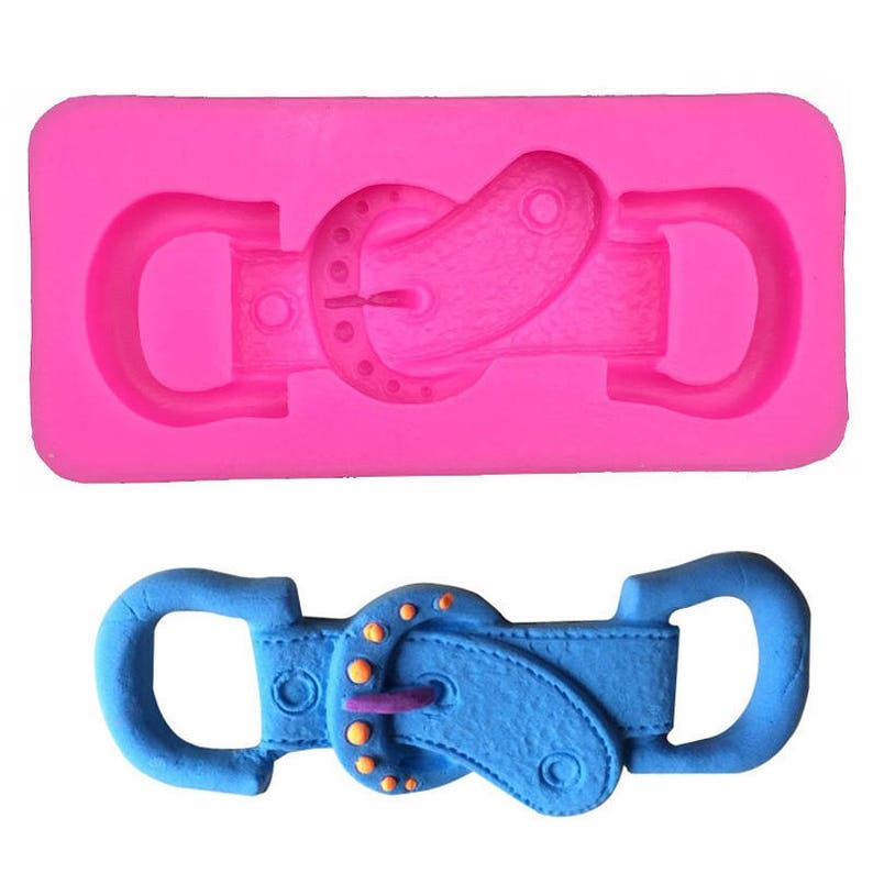 Leather Belt Mold Gem Diamond Silicone Fondant Cake Tools Etsy