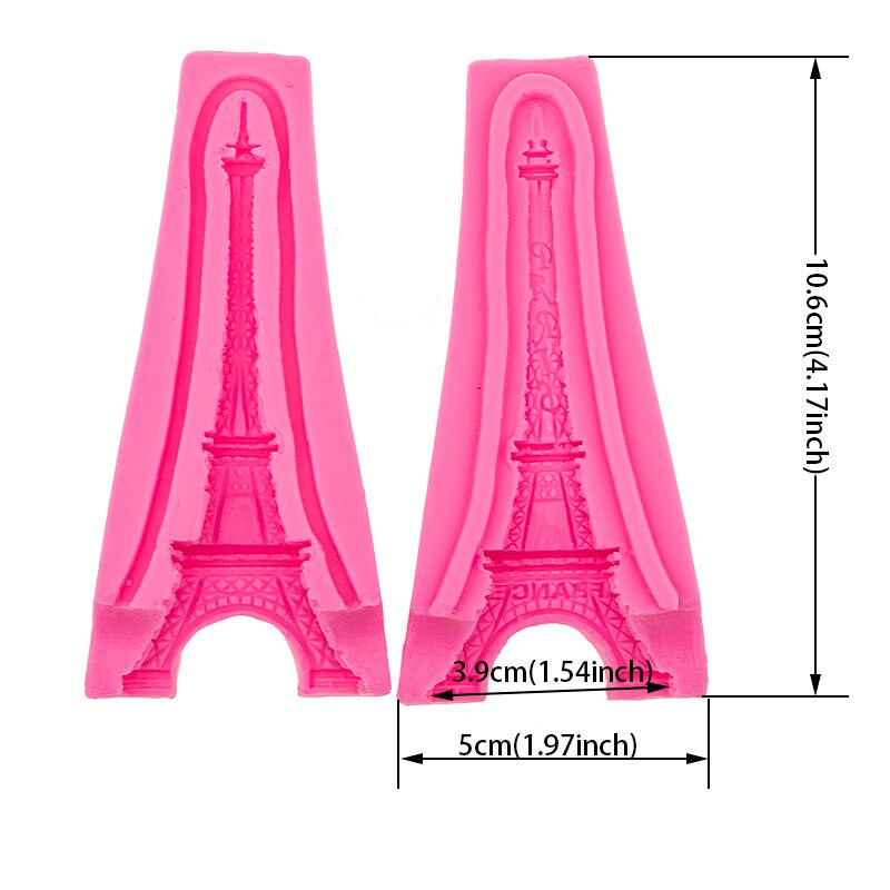 Chocolate Eiffel Tower Lollipop (Flat) • Dunmore Candy Kitchen