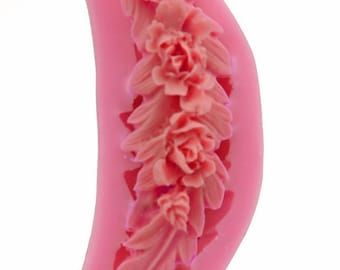 Flor ramo 3D Fondant pastel moldes silicona molde de silicona chocolate moldes DIY azúcar craft Tools Cake Decoración