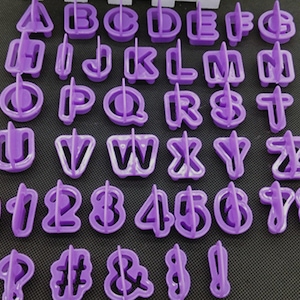 Número do alfabeto letra personagem fondant conjunto de decoração do bolo cortador de gelo moldes ferramentas do bolo 40 pçs bolo topper sugarcraft argila