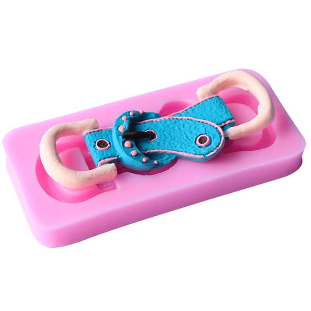 Leather Belt Mold Gem Diamond Silicone Fondant Cake Tools Etsy