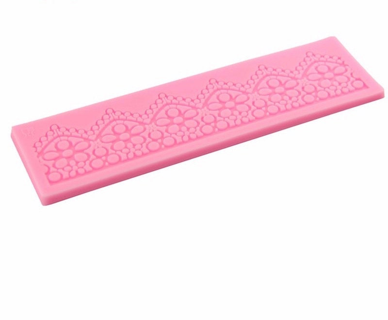 Lace Flower Vine Pattern Silicone Cake Mold Mat Fondant Cake Etsy