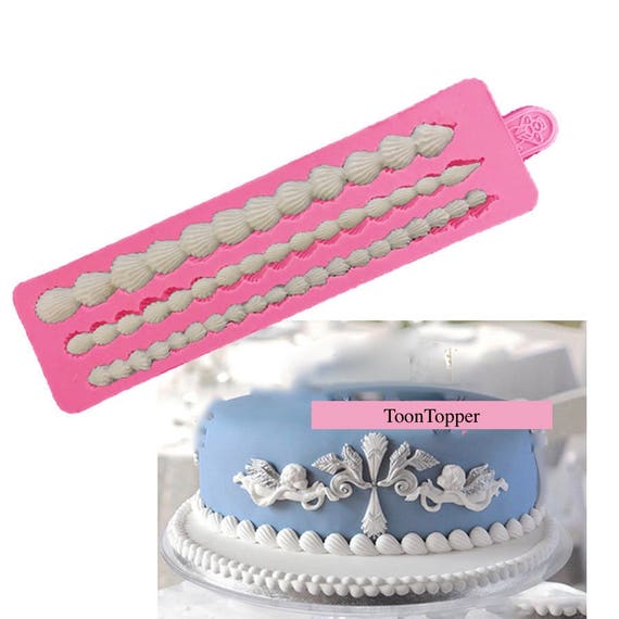 Weave Border Decoration Mold Mat Fondant Cake Decorating Tools Etsy