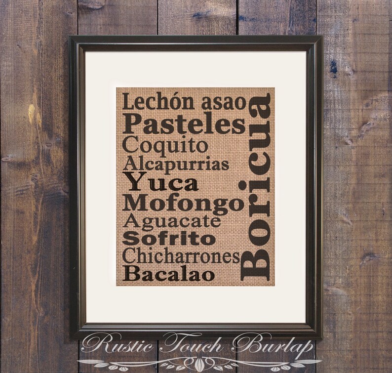 Puerto Rico Souvenir Food Cocina Image 0