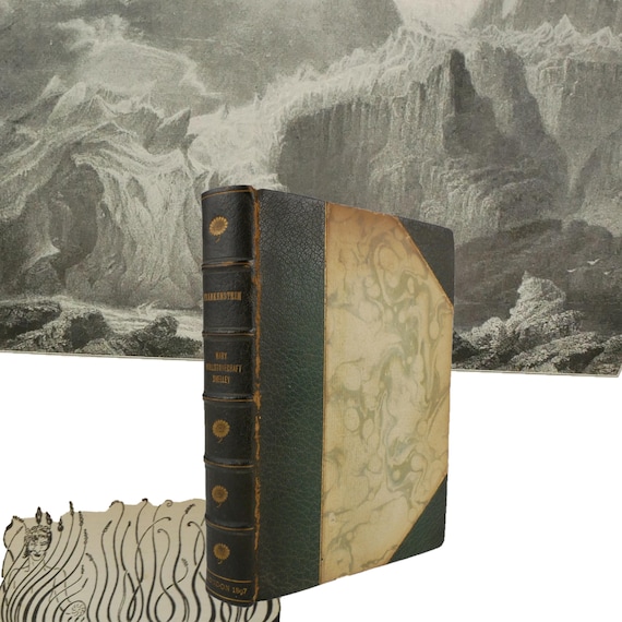 1897 Frankenstein or The Modern Prometheus, Mary Wollstonecraft Shelley. First illustrated American edition.