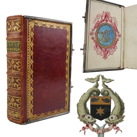 1781 Petit Formulaire de Prieres Avec des Reflexions sur Difefrens Sujets. Mons.