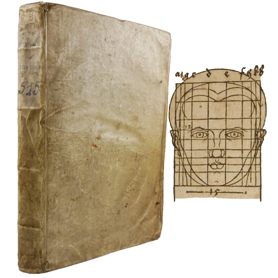 Albrecht Durer on Human Proportions. 1st Dutch edition of 1622.
