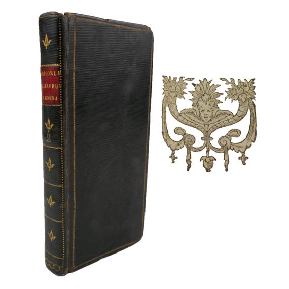 1586 Carminum Poetarum Novem, Lyricae Poeseus, Fragmenta. Henri Estienne, Paris