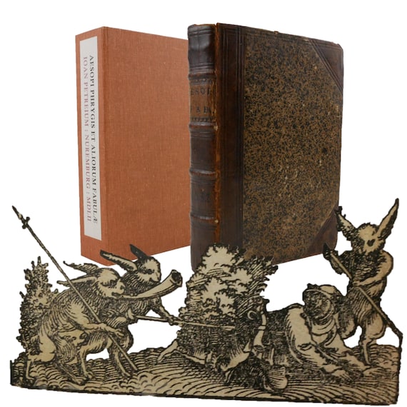 1552 (Aesop's Fables) Aesopi Phrygis et Aliorum Fabulae... Petreius, Nuremberg