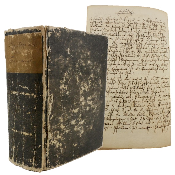 Richly annotated (on interleaved blanks) Hebrew 1738 Psalterium. Halle pietism work, ed. August Hermann Francke. Printed in Halle, Germany.