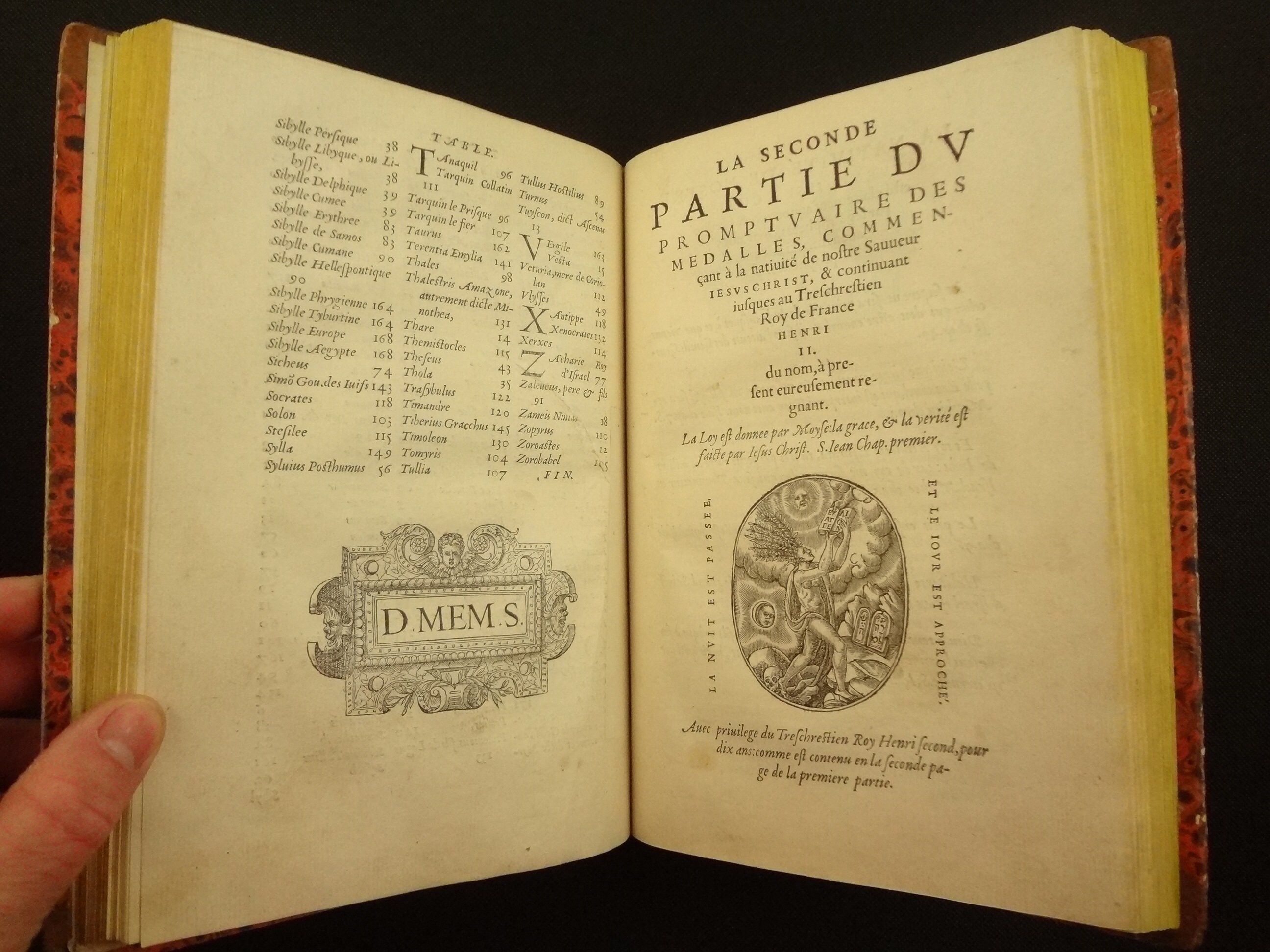 1553 Promptuaire Des Medalles 400 Portrait Medallions With - 