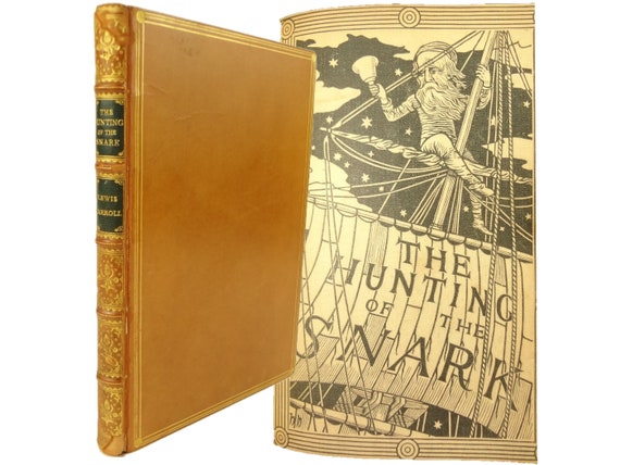 Lewis Carroll. 1st edition, 1st state. 1876 The Hunting of the Snark. MacMillan, London