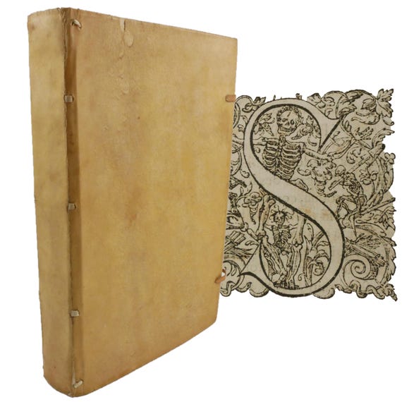 1st edition. 1581 Funerailles et Diverses Manieres d'ensevelir des..., Guichard. First book to discuss funeral rites of native Americans