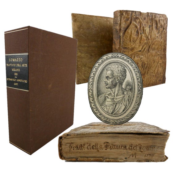 1585 Trattato dell'Arte della Pittura, Scoltura... de Giovanni Paolo Lomazzo