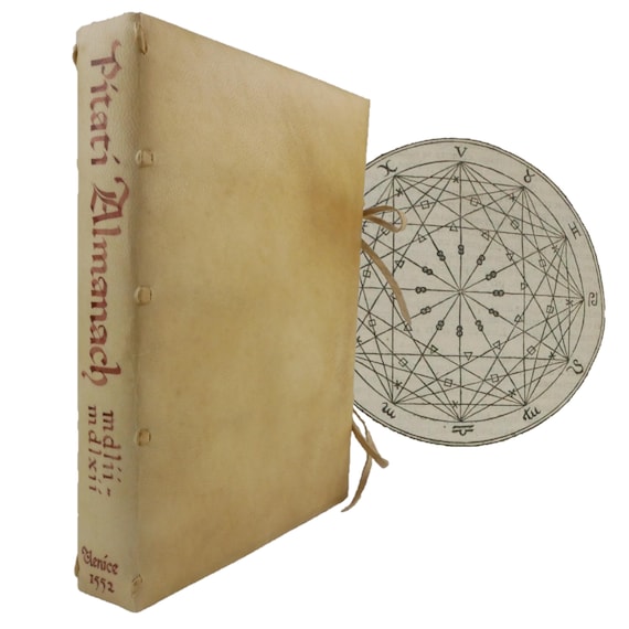 1552 Almanach Novum Petri Pitati... MDLII usque ad annum MDLXII. Ephemerides