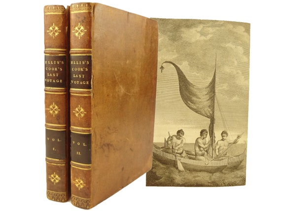 1783 Narrative of a Voyage Performed by Captain Cook..., Ellis. 21 plates, 1 map. Well-illustrated narrative of Cook's third and last trip.