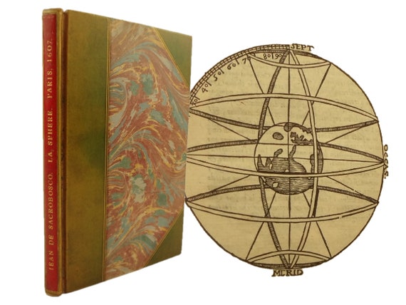 1607 La Sphere de Jean de Sacrobosco. Astronomy. Provenance. Cavellat, Paris.