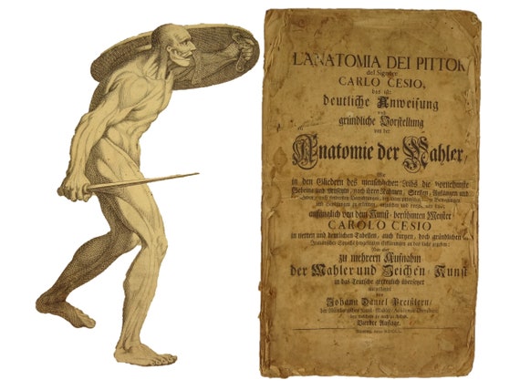 1750 L'Anatomie dei Pittori del Signore Carlo Cesio and Rerum Magni Concilii