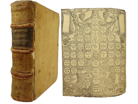 1572 Corpus Juris Canonici. Three works . Bonifactio VIII, Clement V, Extravagantes John XXII. Woodcuts.