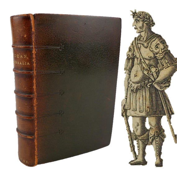 1632 Lucans Pharsalia: or The Civill Warres of Rome... translator Thomas May. Printed in London, England