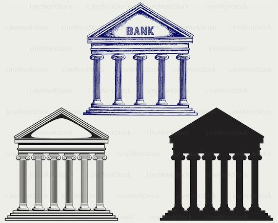bank svg bank clipart