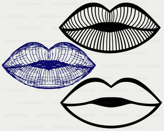 Download Kiss Mouth Svg Kiss Clipart Mouth Svg Mouth Silhouette Kiss Cricut Women Lip Cut Files Clip Art Digital Download Designs Svg