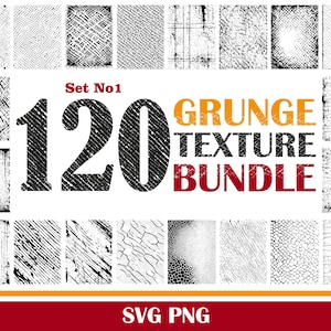120 Grunge Distressed Texture SVG PNG, Grunge-Hintergrund-SVG, Distressed Texture Overlays, Distressed für Hintergrund Vintage Grunge Bundle