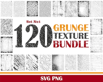 120 Grunge distressed texture SVG PNG, Grunge background svg, Distressed Texture Overlays, Distressed for background, Vintage Grunge Bundle