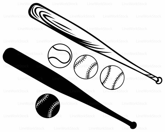 Baseball Bat Svg/baseball Ball Clipart/baseball Svg/baseball Bat Silhouette/ bat Cricut/cut Files/clip Art/digital Download Designs/svg -  Denmark