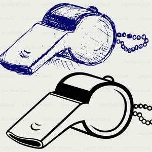 Whistle svg/sports whistle clipart/whistle svg/whistle silhouette/whistle cricut/whistle cut files/clip art/digital download designs/svg