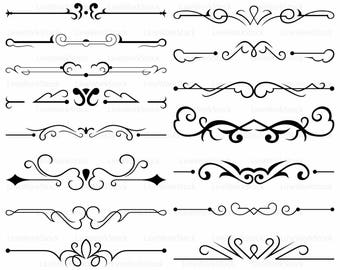 Wirowa svg/przewijania clipart/wirowa svg/wirowa sylwetka/przewijania cricut/wirowa wyciąć pliki/ornament klip sztuki/wirowa cyfrowe/przegroda/wzory/svg