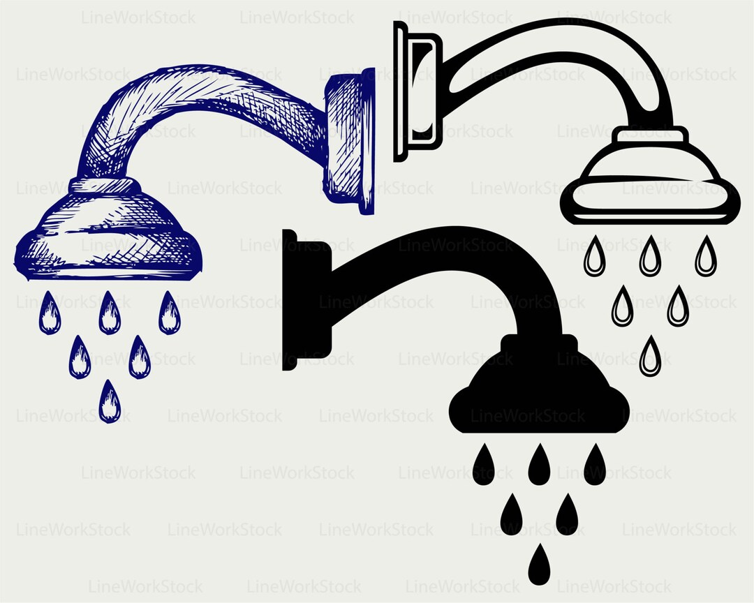 Shower Head Svg/shower Head Clipart/shower Head Svg/shower Head Silhouette/cricut  Cut Files/clip Art/digital Download Designs/svg - Etsy