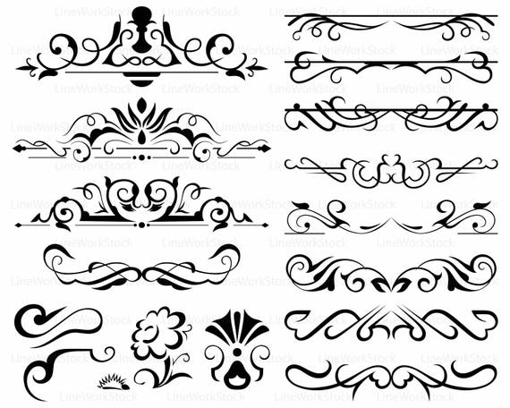 Download Swirl Svg Scroll Clipart Swirl Svg Swirl Silhouette Scroll Etsy
