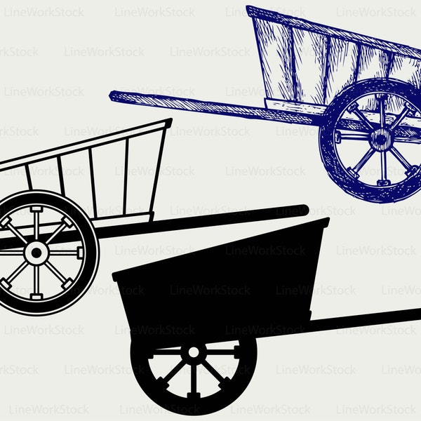 Gypsy Wagon svg/wagon clipart/wagon svg/wagon silhouette/wagon cricut/wagon cut files/clip art/digital download/designs/svg
