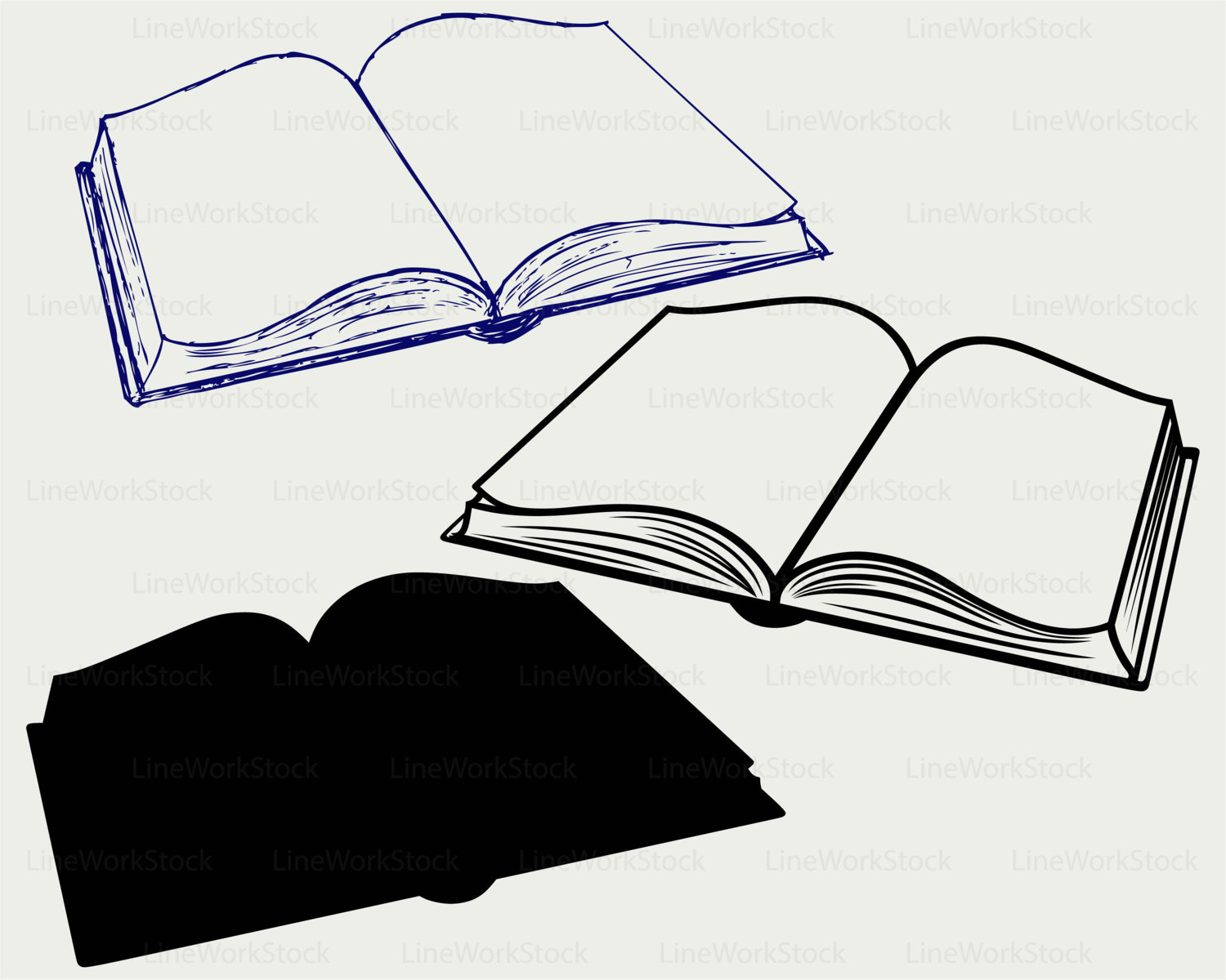 Open book svg, book clipart, books svg, school svg, school c - Inspire  Uplift