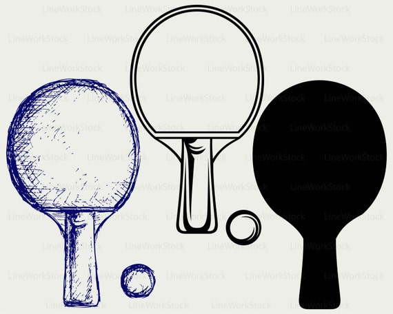 Ping Pong Svg Ping Clipart Ping Pong Svg Ping Pong Etsy