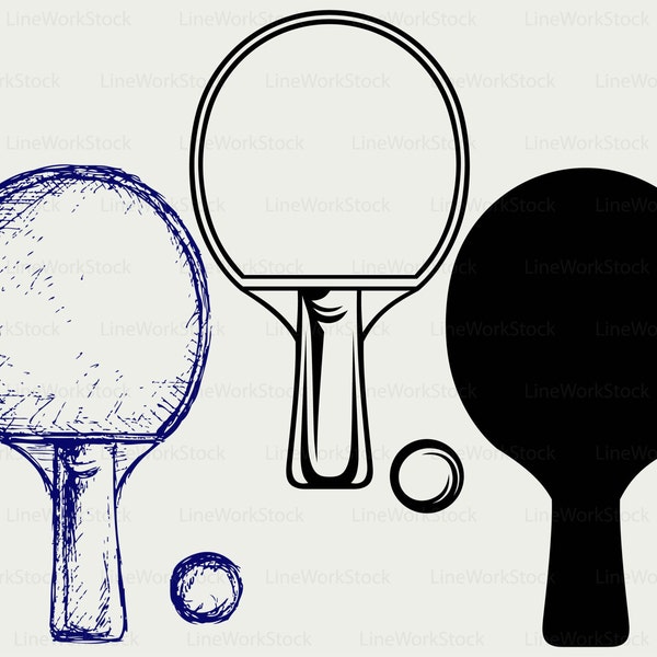 Ping pong svg/ping clipart/ping pong svg/ping pong silhouette/pong cricut/ping cut files/pong clip art/digital download designs/svg
