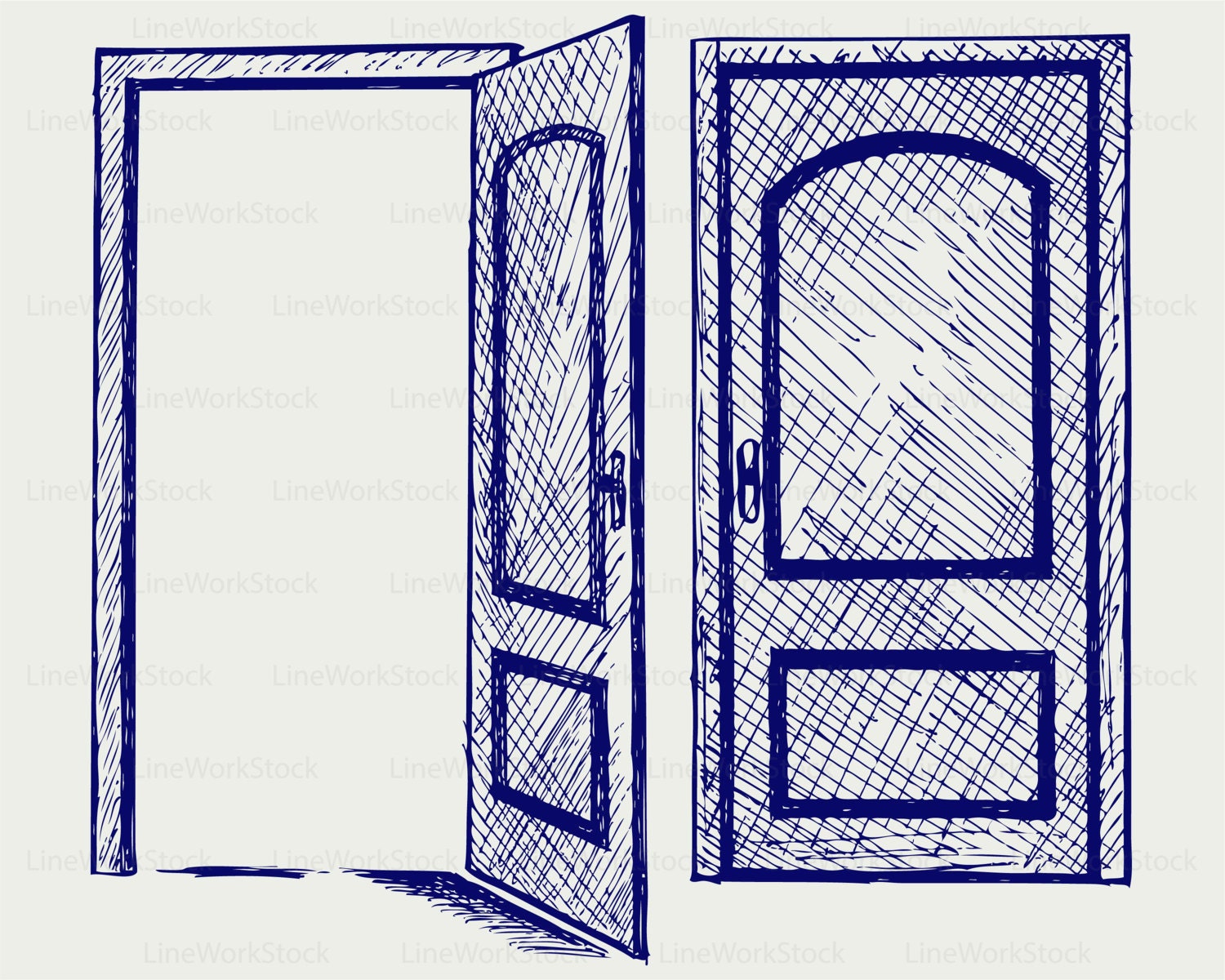 Door Svg Door Clipart Door Svg Door Silhouette Door Cricut Cut Etsy Sweden