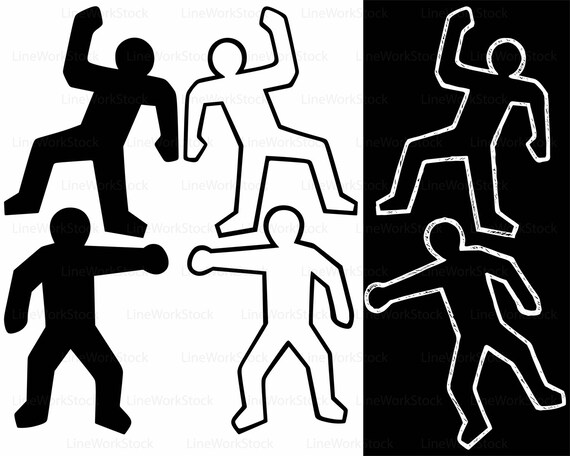 Crime Scene Murder Svg Crime Murder Clipart Crime Scene Etsy