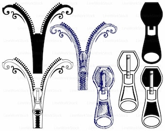 Zipper svg/zipper clipart/zipper svg/zipper silhouette/zipper cricut/zipper cut files/zipper clip art/zipper digital download/svg/designs