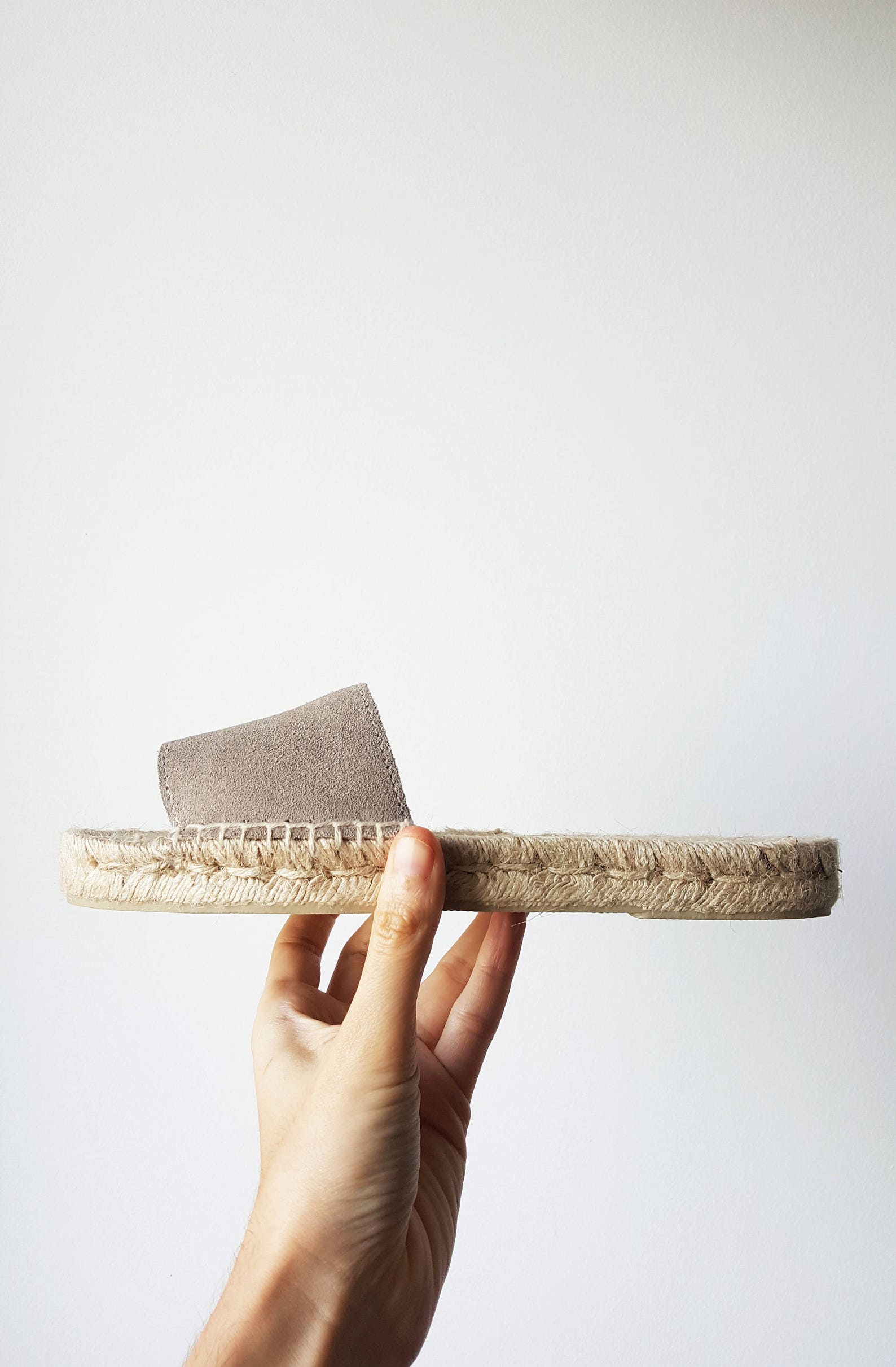 nude flat espadrilles