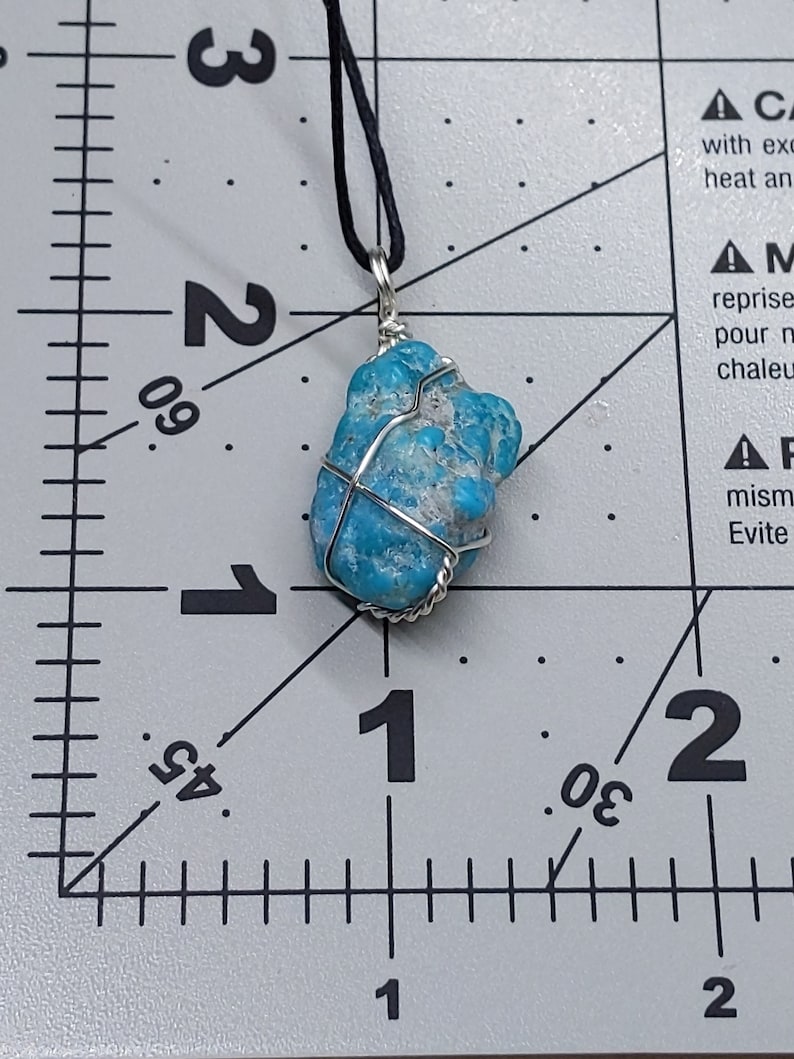 Turquoise Adjustable Pendant Necklace