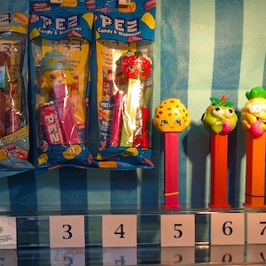 PEZ Dispensers ~ Different Foods ~ Retired and/or Vintage