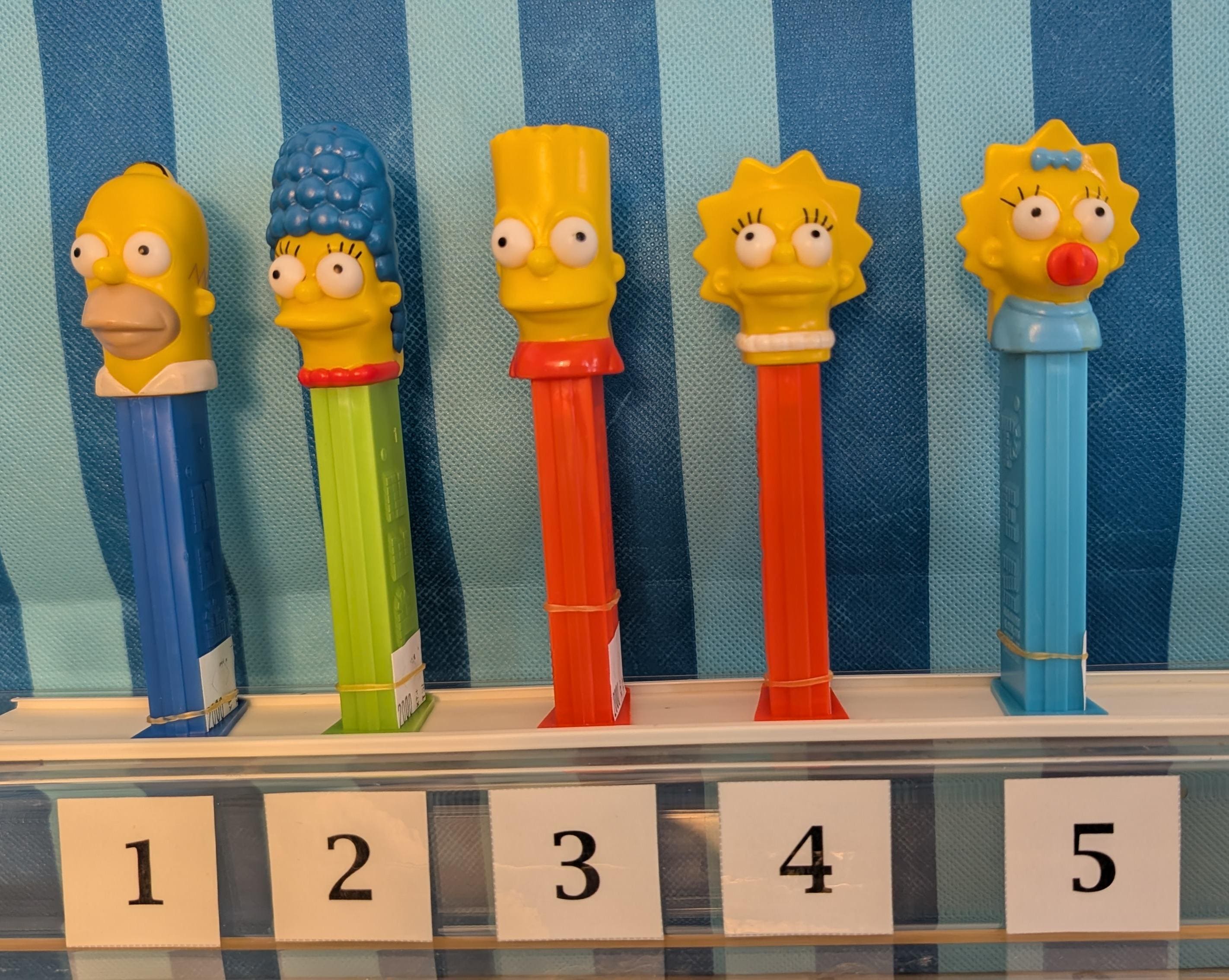 The Simpsons Pez - Etsy