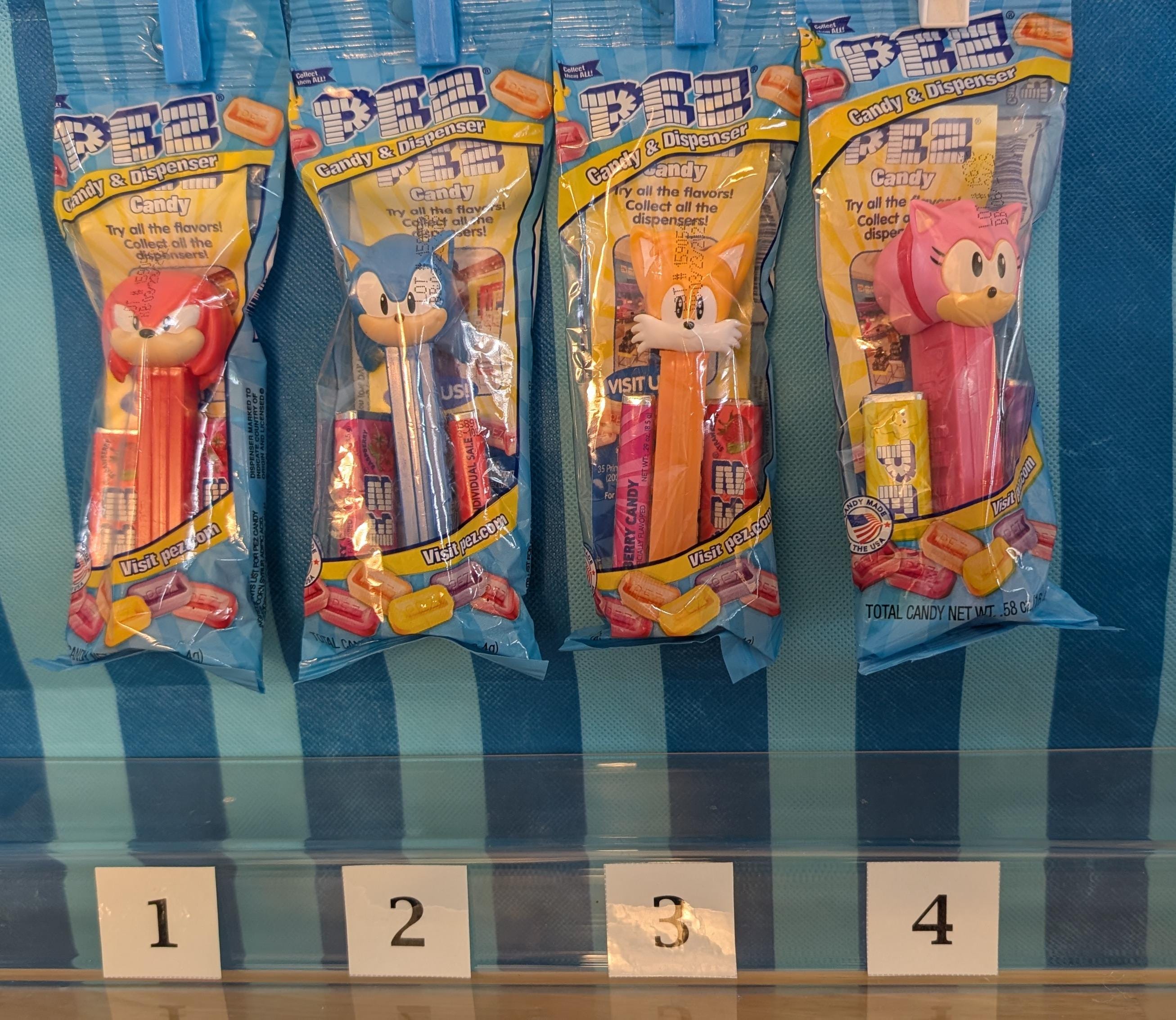 Sonic Pez - Etsy