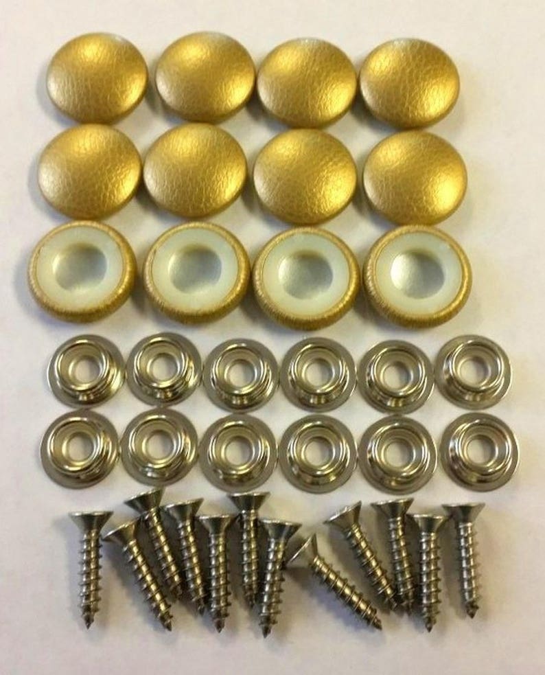 New Set Of 12 30 Dura Snap Upholstery Buttons RV Boat Etsy